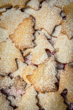 Cristmas bisküvi yakın çekim