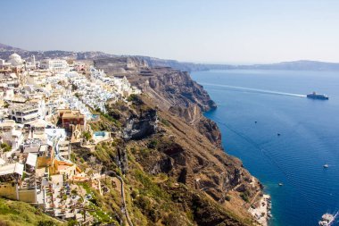 Santorini Simgesel Yapı görünümü