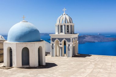 Santorini Simgesel Yapı görünümü