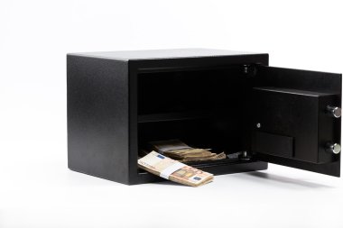 Açık kasa, nakit para, Euro