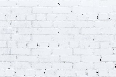 Beyaz tuğla duvar