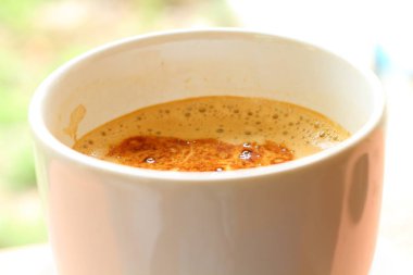 kahve zaman kahve beyaz Kupası