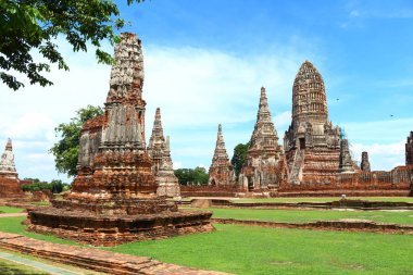 ayutthaya tarihi park antik yer