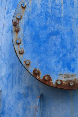 paslı mavi boru eklem 