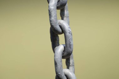 eski metal zincir bağlantıların