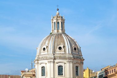 Roma'da tiber ve st. peters katedral göster
