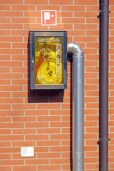 Collegamento acqua per vigili del fuoco — Foto Stock