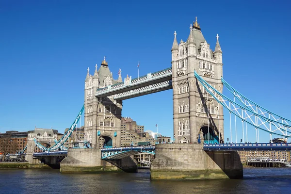 론돈에 있는 타워 브리지 , uk — 스톡 사진