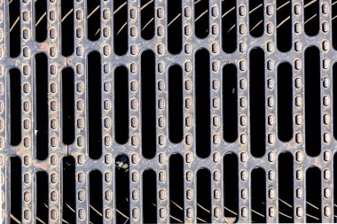 Kanalizasyon drenaj rögar kapağına ızgara ağır çelik