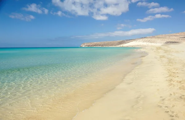 Sotavento Beach em Fuerteventura, Ilhas Canárias, Espanha — Fotografia de Stock