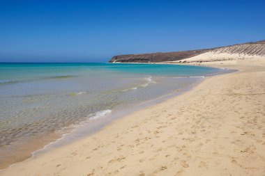 Jandia plaj Risco el Paso Fuerteventura, Kanarya Adaları, İspanya