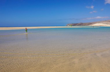 Jandia plaj Risco el Paso Fuerteventura, Kanarya Adaları, İspanya