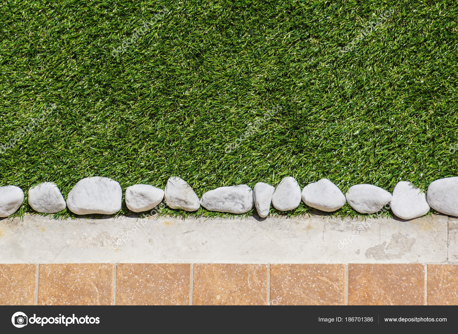 kies im garten, bodengestaltung mit fliesen und ornamentalen kies. verschiedene, Design ideen