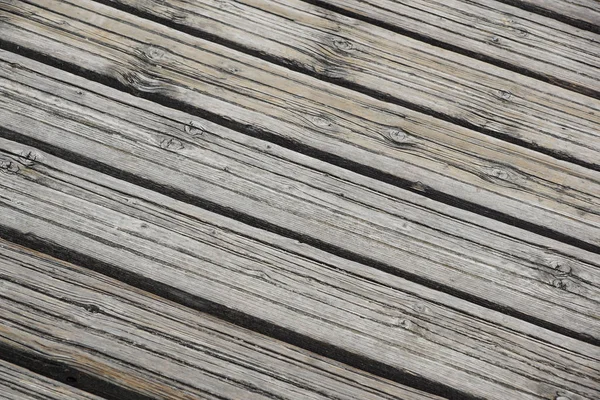 Gros plan de jetée en bois. planche en bois pour promenade — Photo