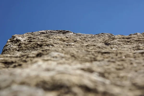 Close Textura Pedra Rocha Velha Suja Fundo Natureza — Fotografia de Stock