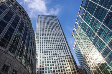 Londra, İngiltere - 6 Nisan 2017: Hsbc bank Hq Londra şehir. HSBC Uks en büyük perakende ve yatırım bankaları biridir.