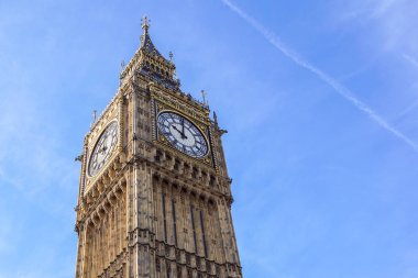 Ben Elizabeth kulenin saat yüz, Westminster Sarayı, Londra, İngiltere .