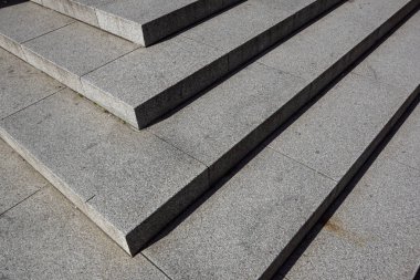 Siyah ve beyaz, soyut adımda, kentin granit merdiven, merdiven soyut merdiven geniş taş merdiven kez anıtlar ve tarihi yerler, görülen geniş taş merdiven, merdiven, siyah beyaz fotoğraf, köşegen