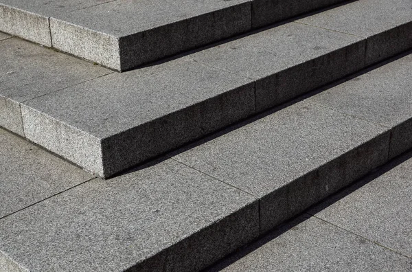 Abstract Stairs Black White Abstract Steps Stairs City Granite Stairs — Fotografia de Stock