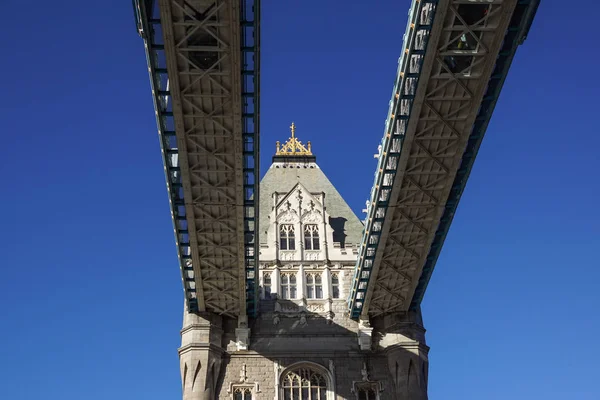 Tower Bridge London Förenade Kingtom Solig Dag — Stockfoto