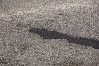 Asfalt arka plan dokusu ile bazı ince taneli .