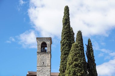 Ortaçağ c görüsürüz Şapel Tepesi 'nde çan kulesi .