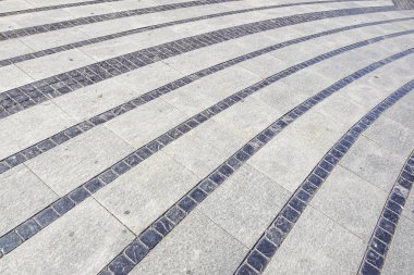 Taş kaldırım dokusu. Granit Arnavut kaldırımı kaldırım arka plan kafa. Eski Arnavut kaldırım arka plan