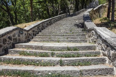 Eski bir merdiven parçası