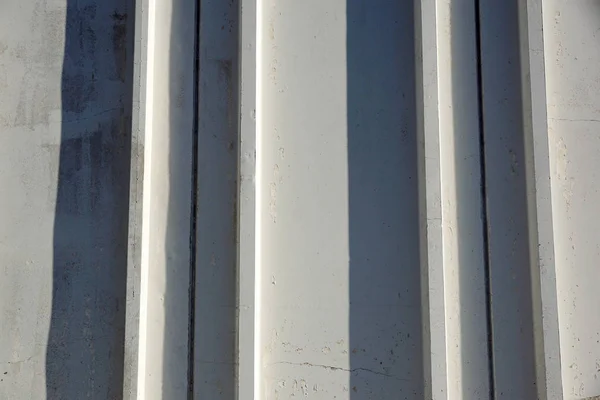 Fachada de concreto moderno. painéis auto-bloqueáveis para edifícios industriais — Fotografia de Stock