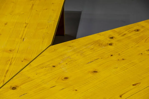 Yellow Wood Planks Background.