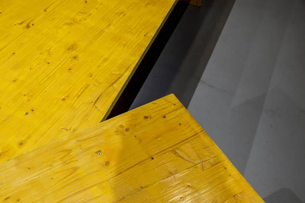 Yellow Wood Planks Background.