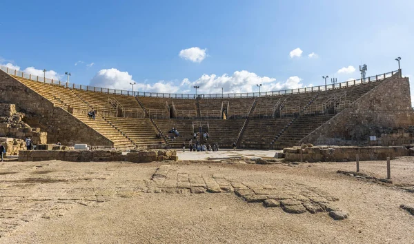 The ancient amphitheatre in Caesarea — Stock Photo, Image