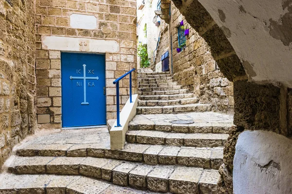 En los callejones del viejo Jaffa — Foto de Stock