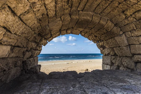 O céu em arco de pedra — Fotografia de Stock