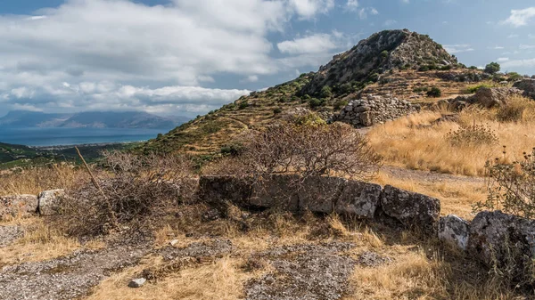 A narrow Hiking trail leads to the top of the hill where the ruins of an ancient fortress are located.