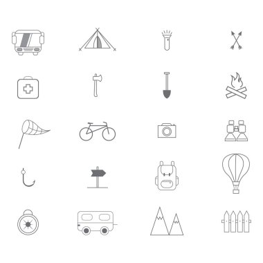 kamp Icon set