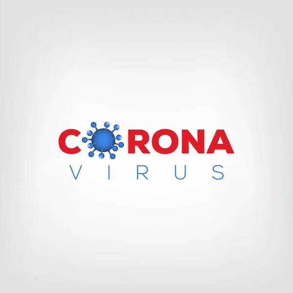 Icona Coronavirus 2019 Ncov Novel Batteri Coronavirus — Vettoriale Stock