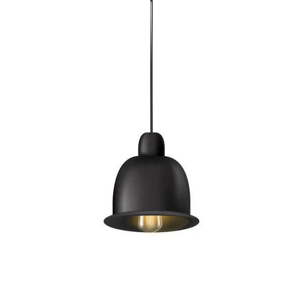 Vektör Modern Alçı Chandalier Modeli Lamba — Stok Vektör