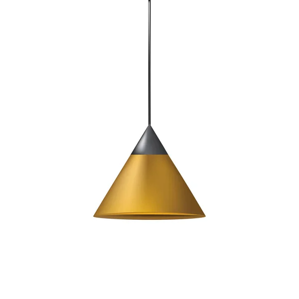 Vektor Modernes Modell Des Gipsklusters Lampe — Stockvektor