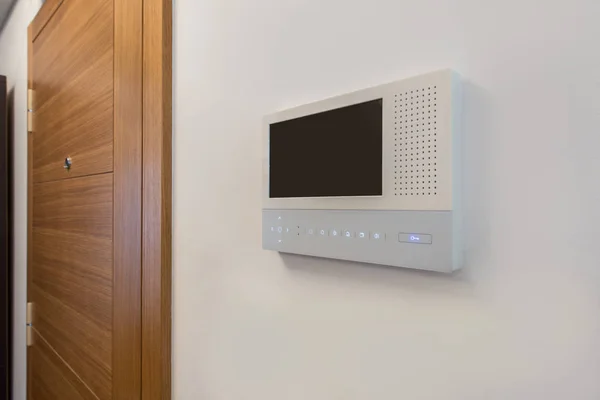 Video-intercom, beveiliging systeem veiligheid in modern appartement — Stockfoto