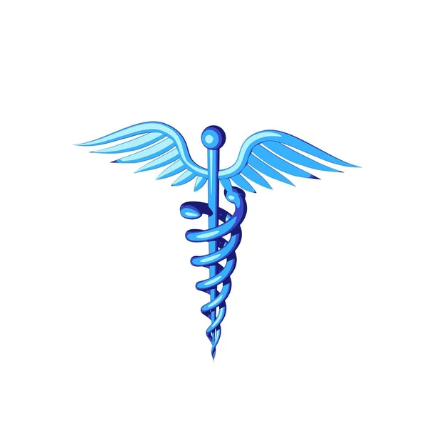 Simbolo medico. Isolato su sfondo bianco. Stile cartone animato . — Foto Stock