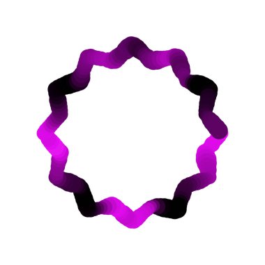 Soyut ışıklılık çerçeve. Beyaz arka plan üzerinde izole. Vektör c