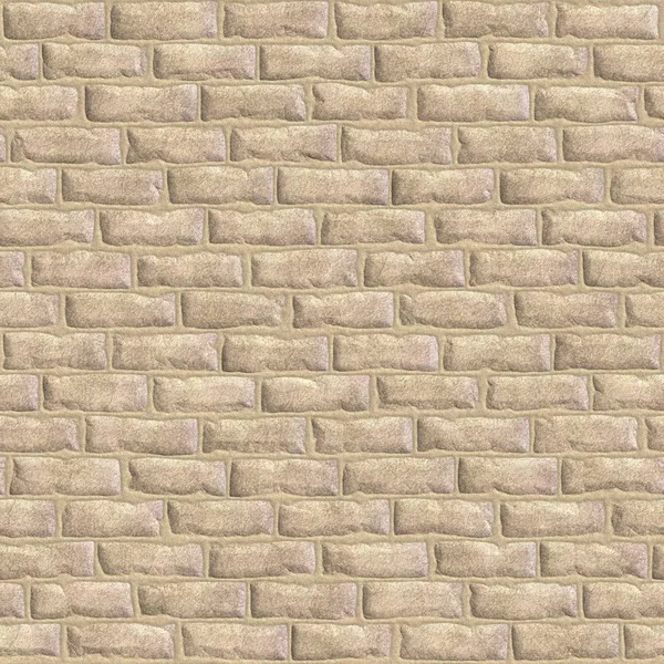 Brick Wall Texture Generated Seamless Pattern — Stock Photo, Image