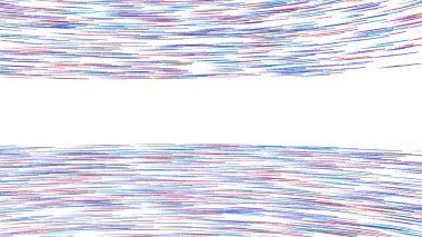 Arka beyaz çizgili plan. Hareket parçacıklar. Dijital colo