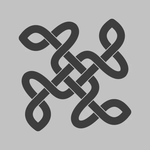 Celtic Knot Abstract Ornament Vector Illustration — 스톡 벡터