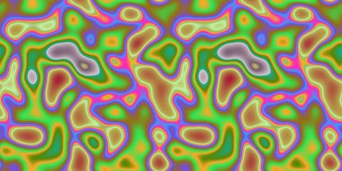 Soyut psikedelik dekoratif arka plan. Kusursuz renkli desen.