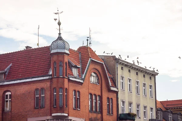 Pierwsza Stolica Polski Centrum Gniezna Rynek — Zdjęcie stockowe