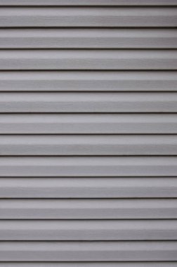 Dış cephe kaplaması, plastik paneller closeup gündüz açık havada doku.