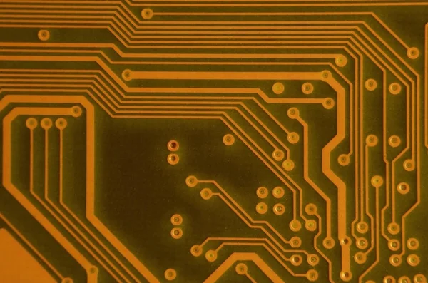 Macro of circuit board — Stock Photo, Image