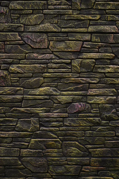 Textura Cerca Pedras Coloridas Alongadas Cores Quentes — Fotografia de Stock